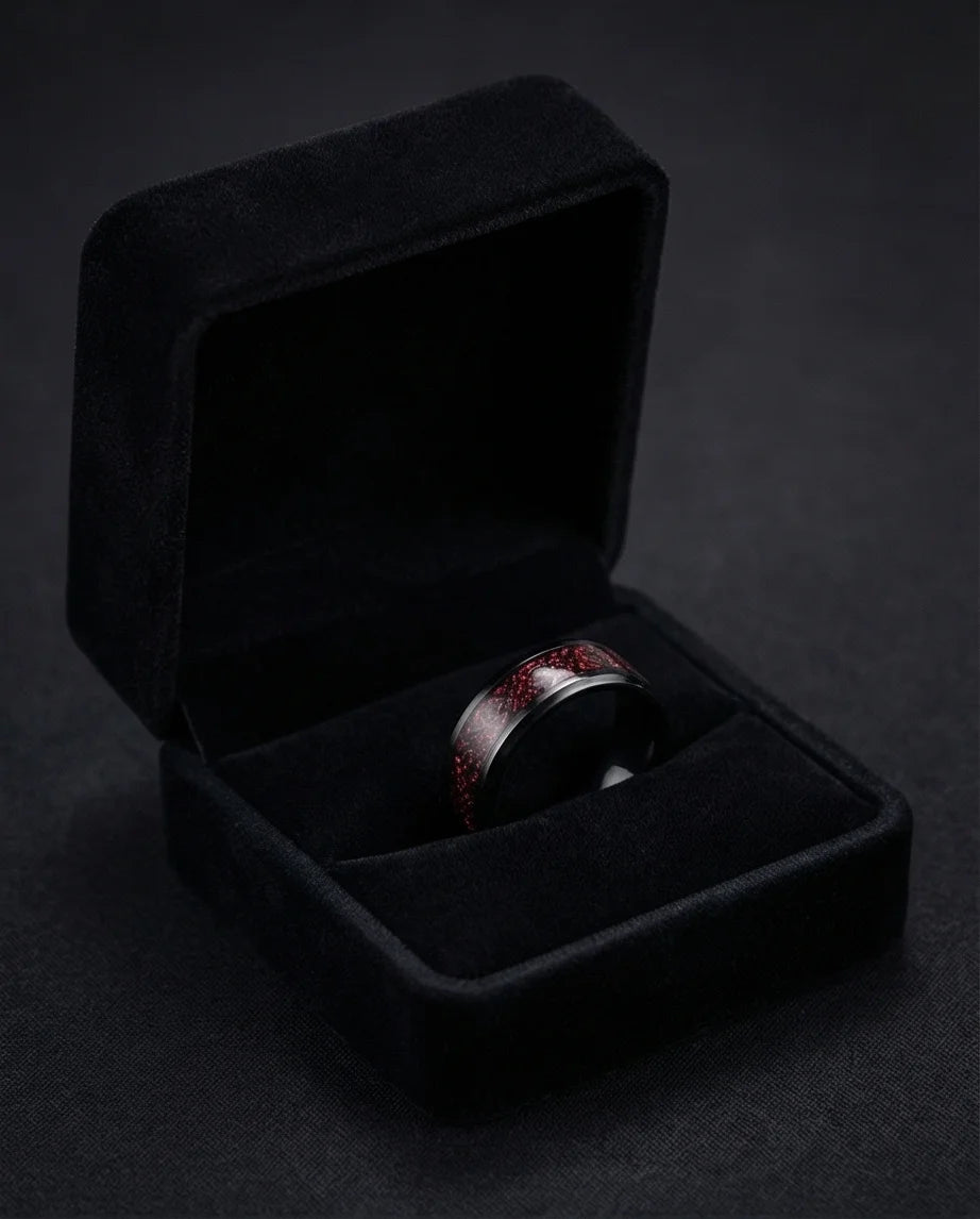 The Crimson Dragon Knot Band