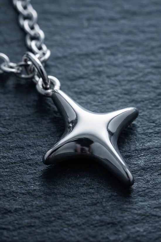 The Polaris Point: Minimalist North Star Necklace