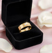 Gold Love Engraved Ring 6,6cm