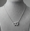 The Eternal Bond: Interlocking Heart Necklace