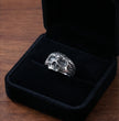 Sacred Heart Calavera: Ornate Sugar Skull Ring