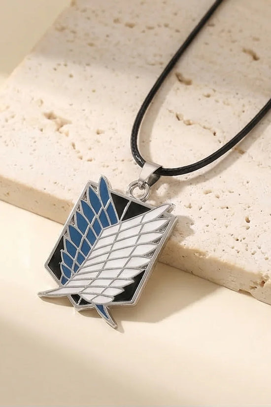 Freedom’s Shield: Premium Anime Enamel Pendant