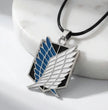 Freedom’s Shield: Premium Anime Enamel Pendant