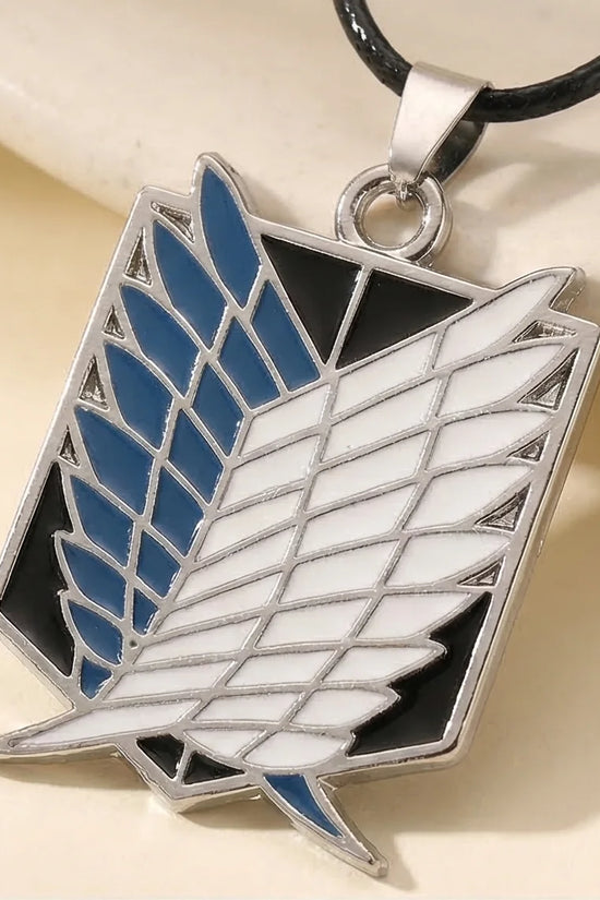 Freedom’s Shield: Premium Anime Enamel Pendant