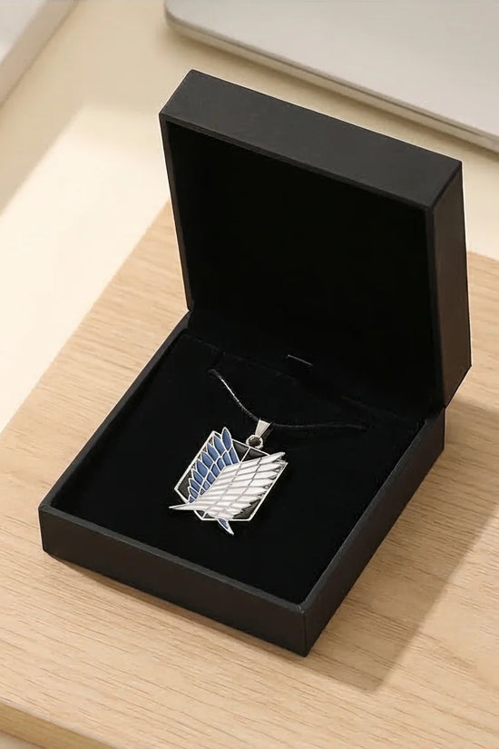 Freedom’s Shield: Premium Anime Enamel Pendant