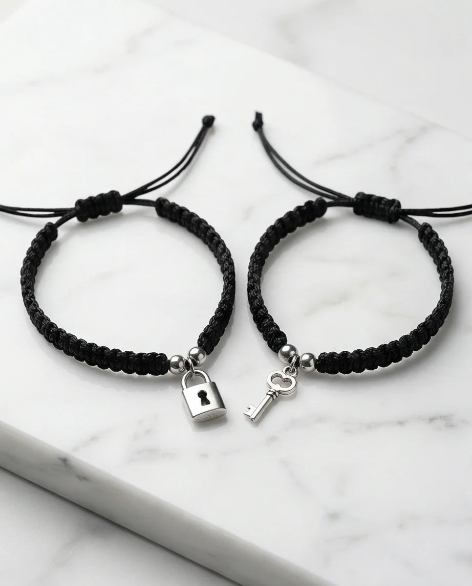 The Eternal Bond: Lock & Key Matching Set