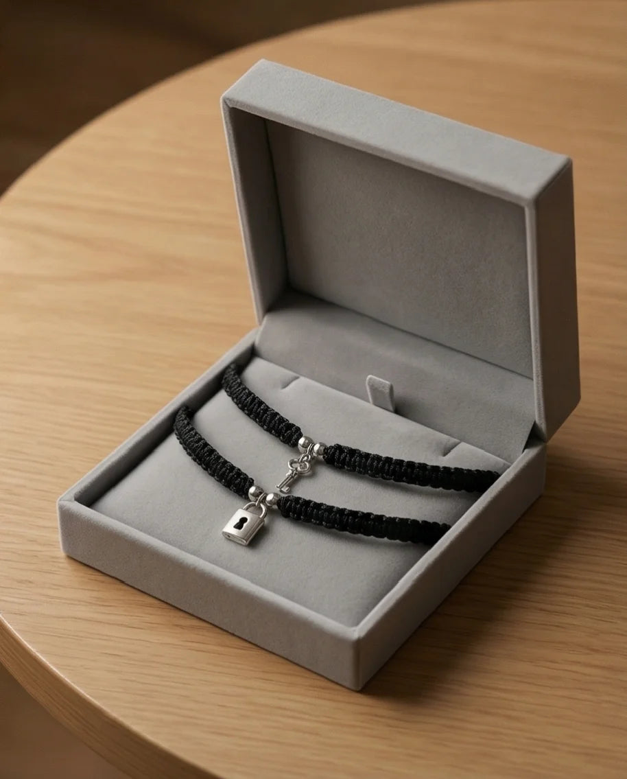 The Eternal Bond: Lock & Key Matching Set