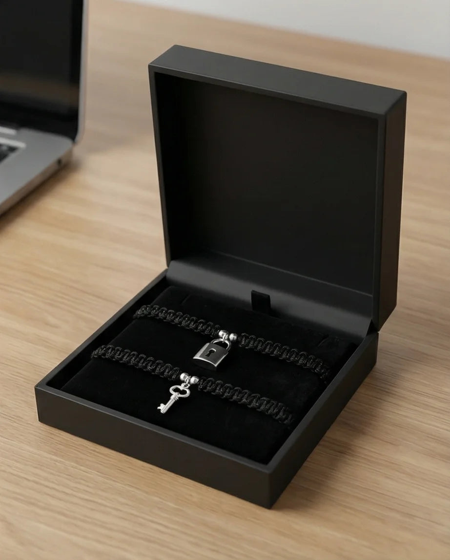The Eternal Bond: Lock & Key Matching Set