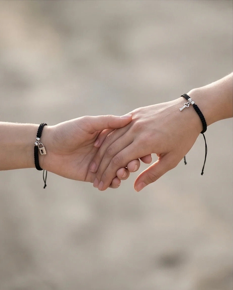 The Eternal Bond: Lock & Key Matching Set