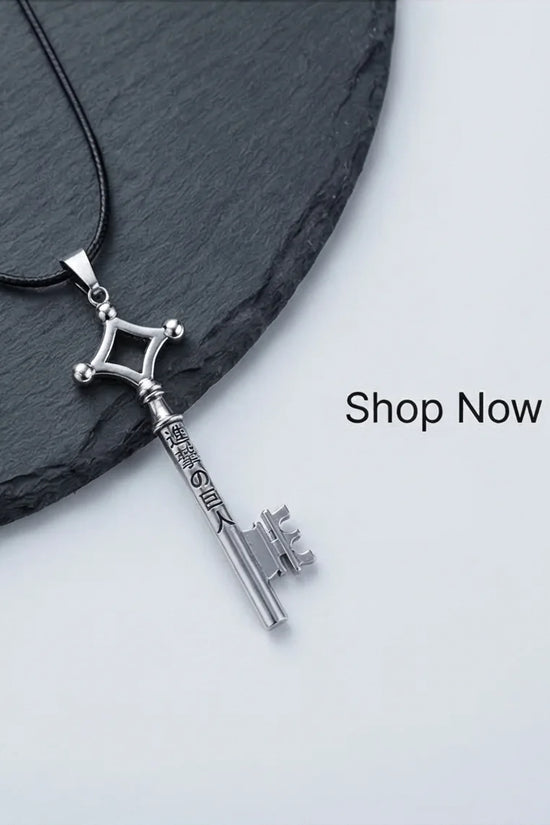 The Titan's Legacy: Eren's Basement Key Pendant