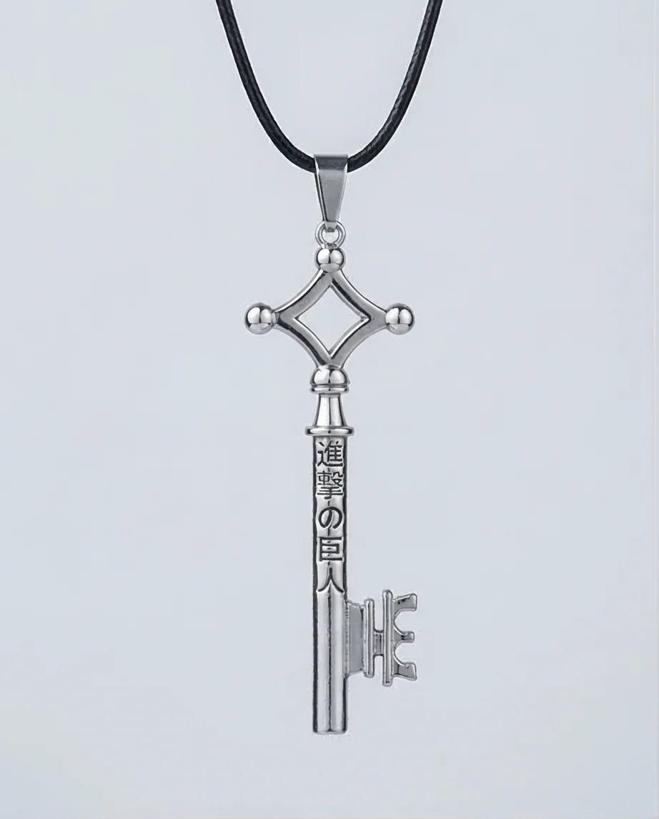 The Titan's Legacy: Eren's Basement Key Pendant