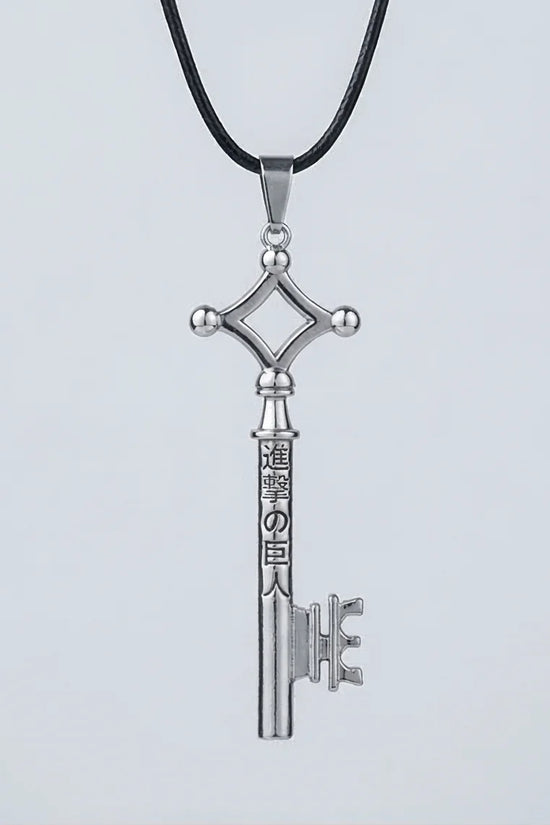 The Titan's Legacy: Eren's Basement Key Pendant