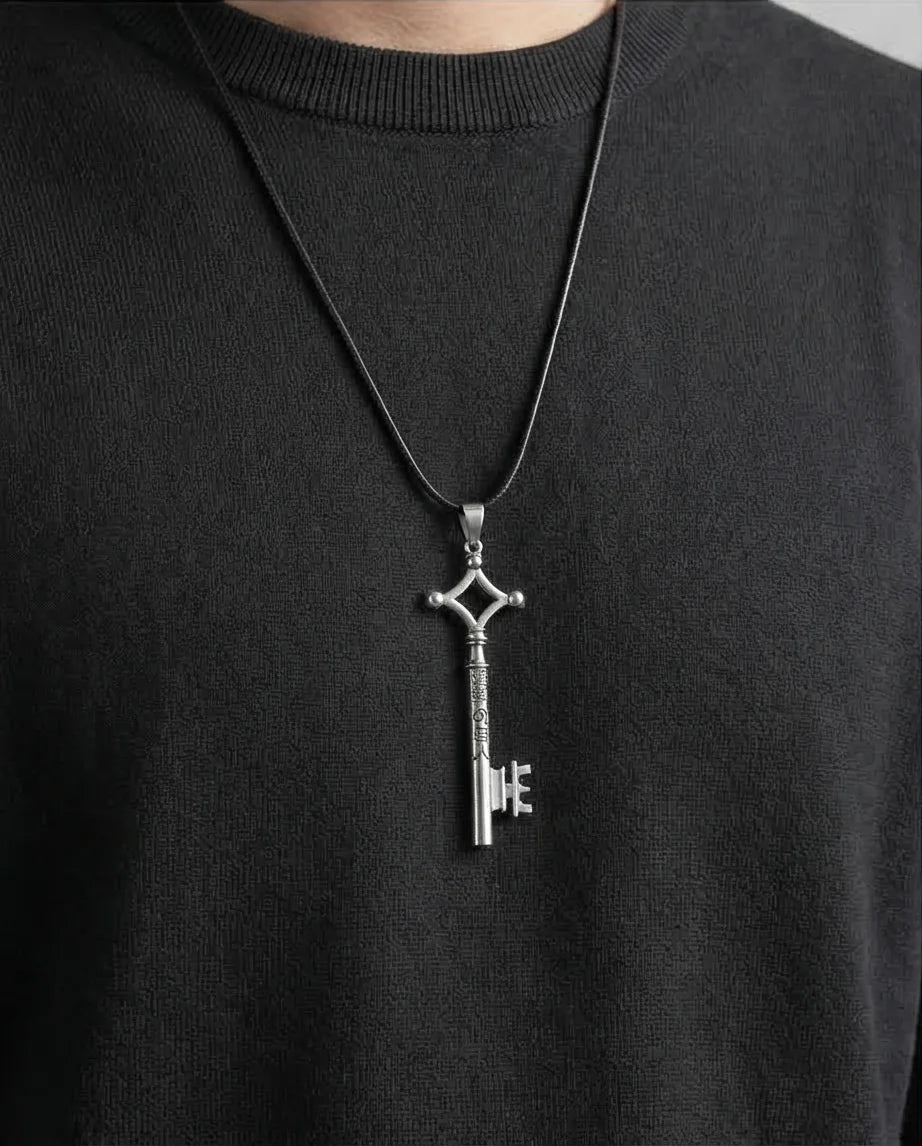 The Titan's Legacy: Eren's Basement Key Pendant