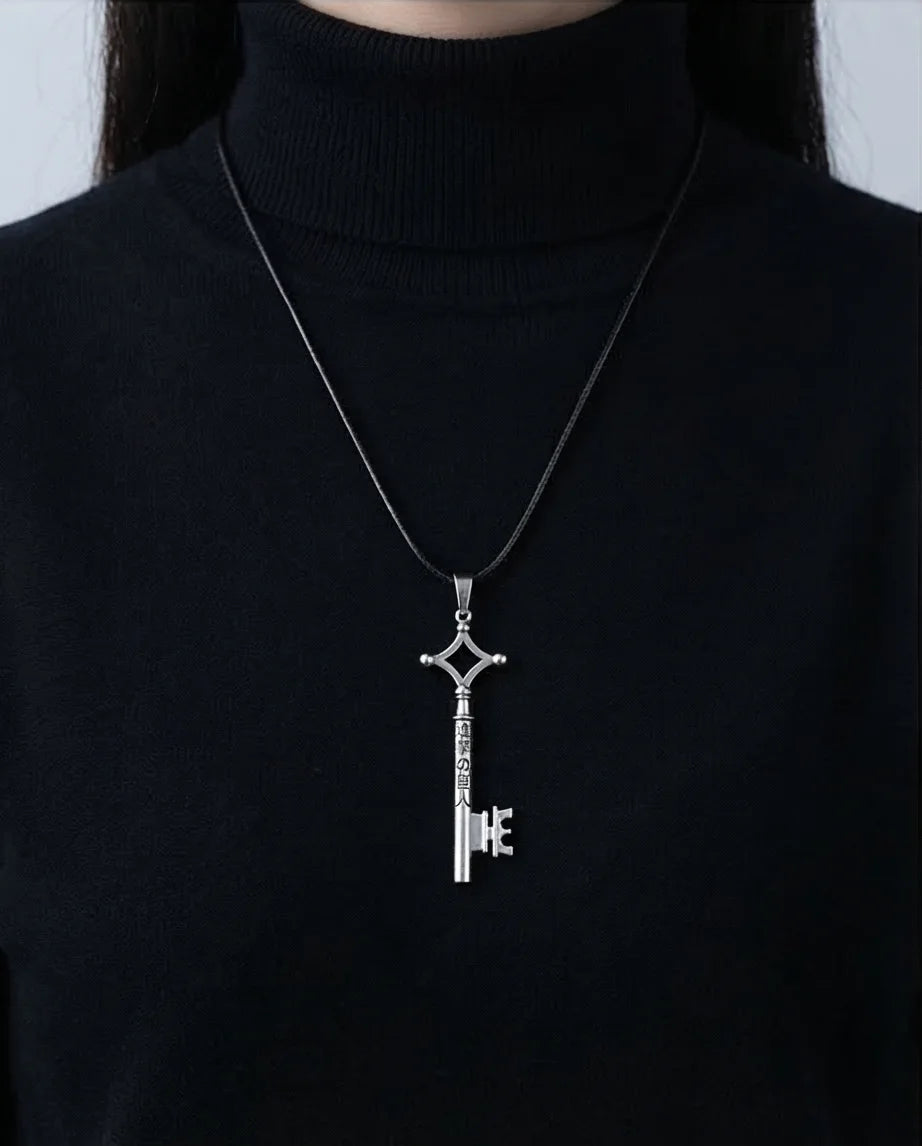 The Titan's Legacy: Eren's Basement Key Pendant