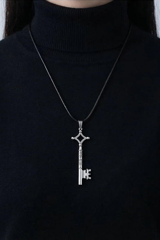 The Titan's Legacy: Eren's Basement Key Pendant