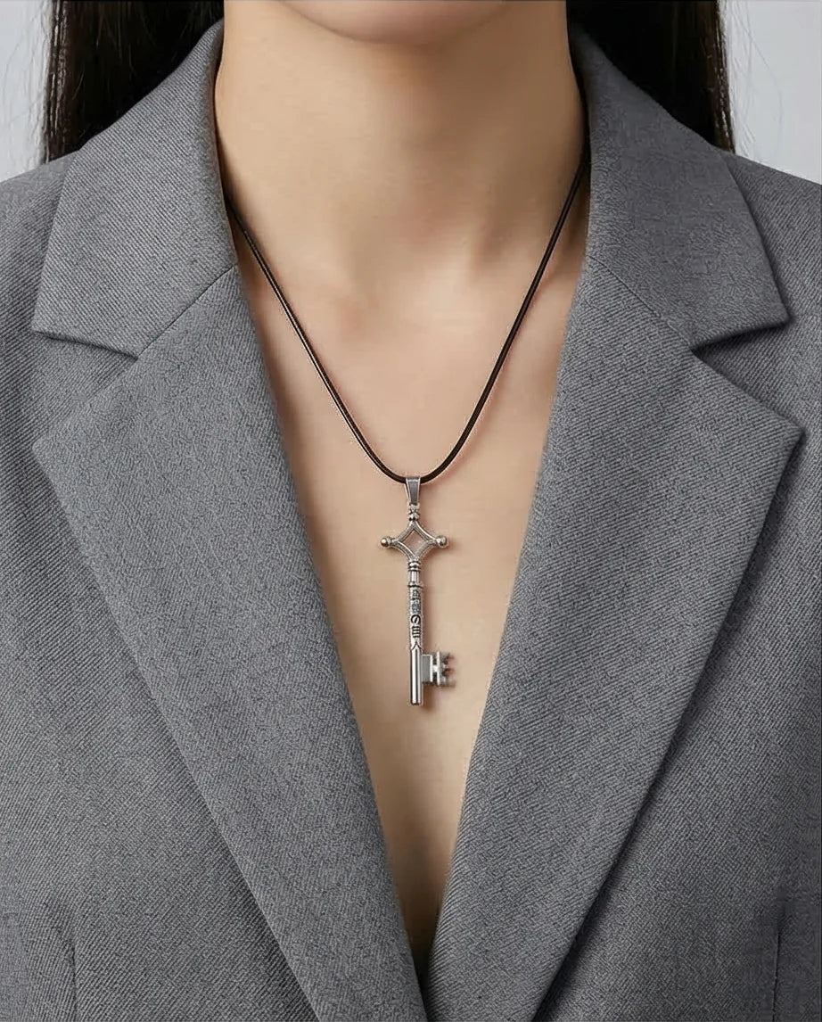The Titan's Legacy: Eren's Basement Key Pendant