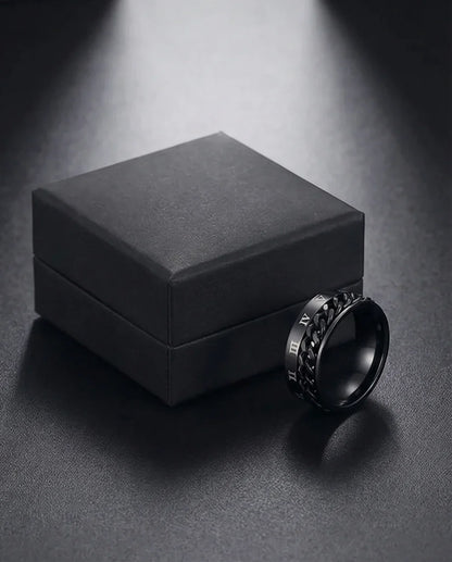 The Obsidian Roman Chain Band