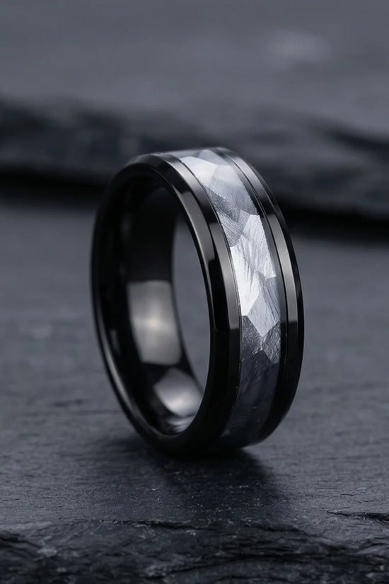 The Azure Edge Titanium Band