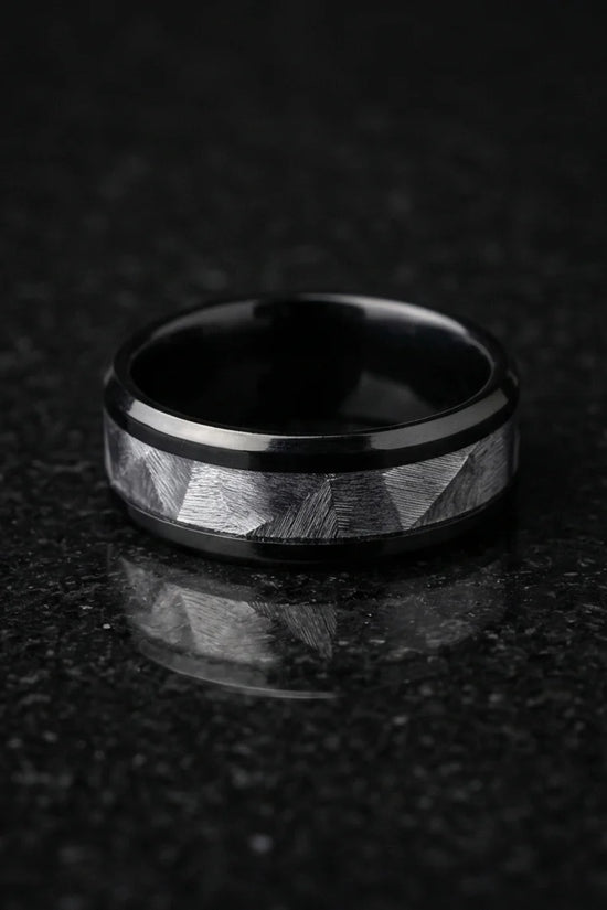 The Azure Edge Titanium Band