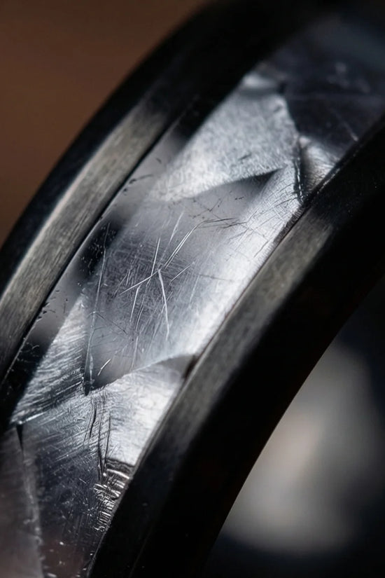 The Azure Edge Titanium Band