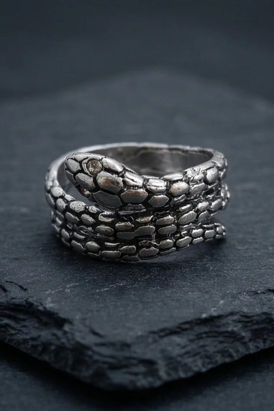 The Serpent’s Coil Ring