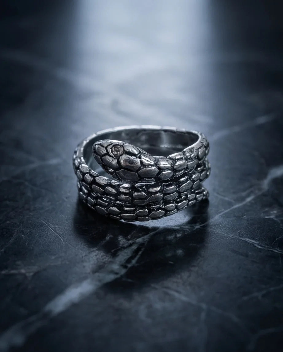 The Serpent’s Coil Ring