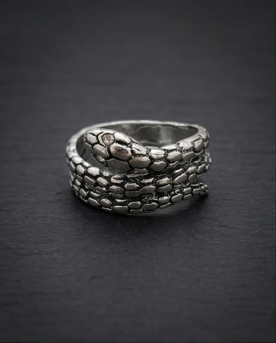 The Serpent’s Coil Ring