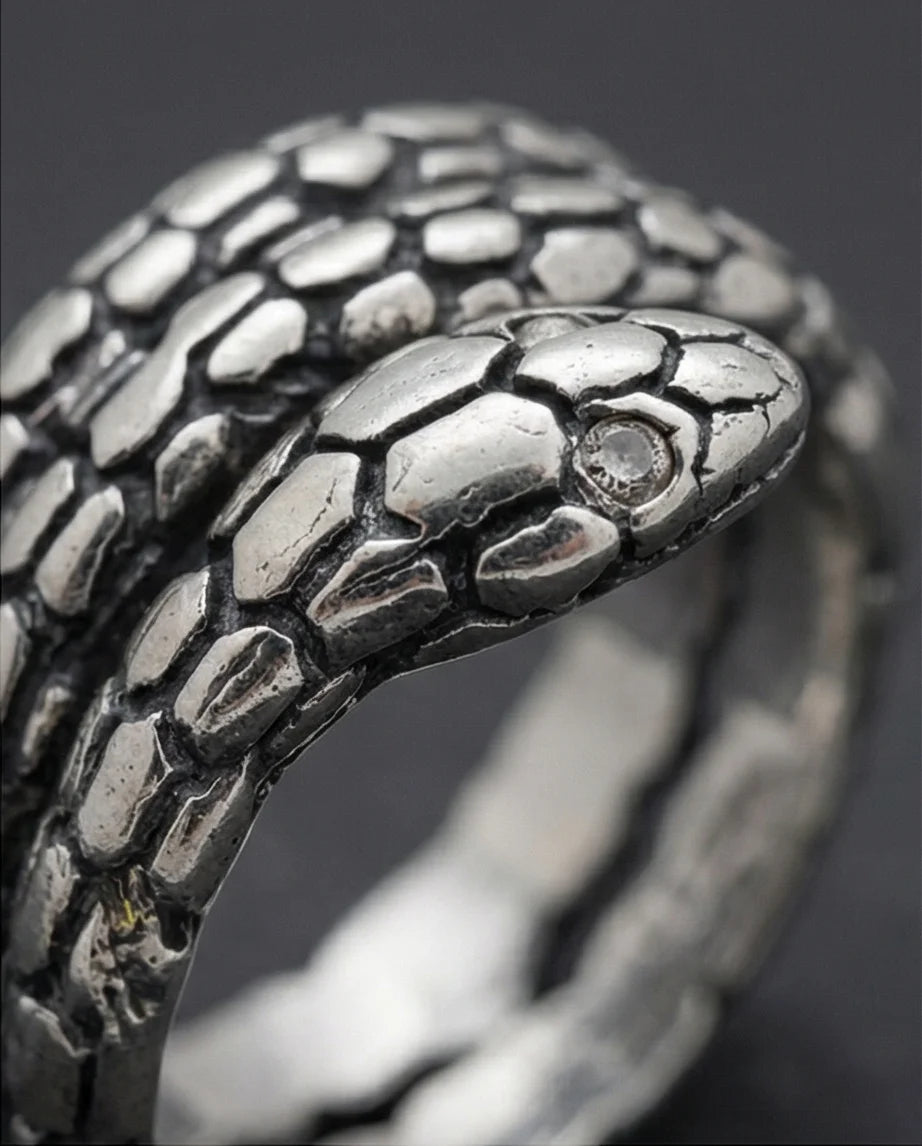 The Serpent’s Coil Ring