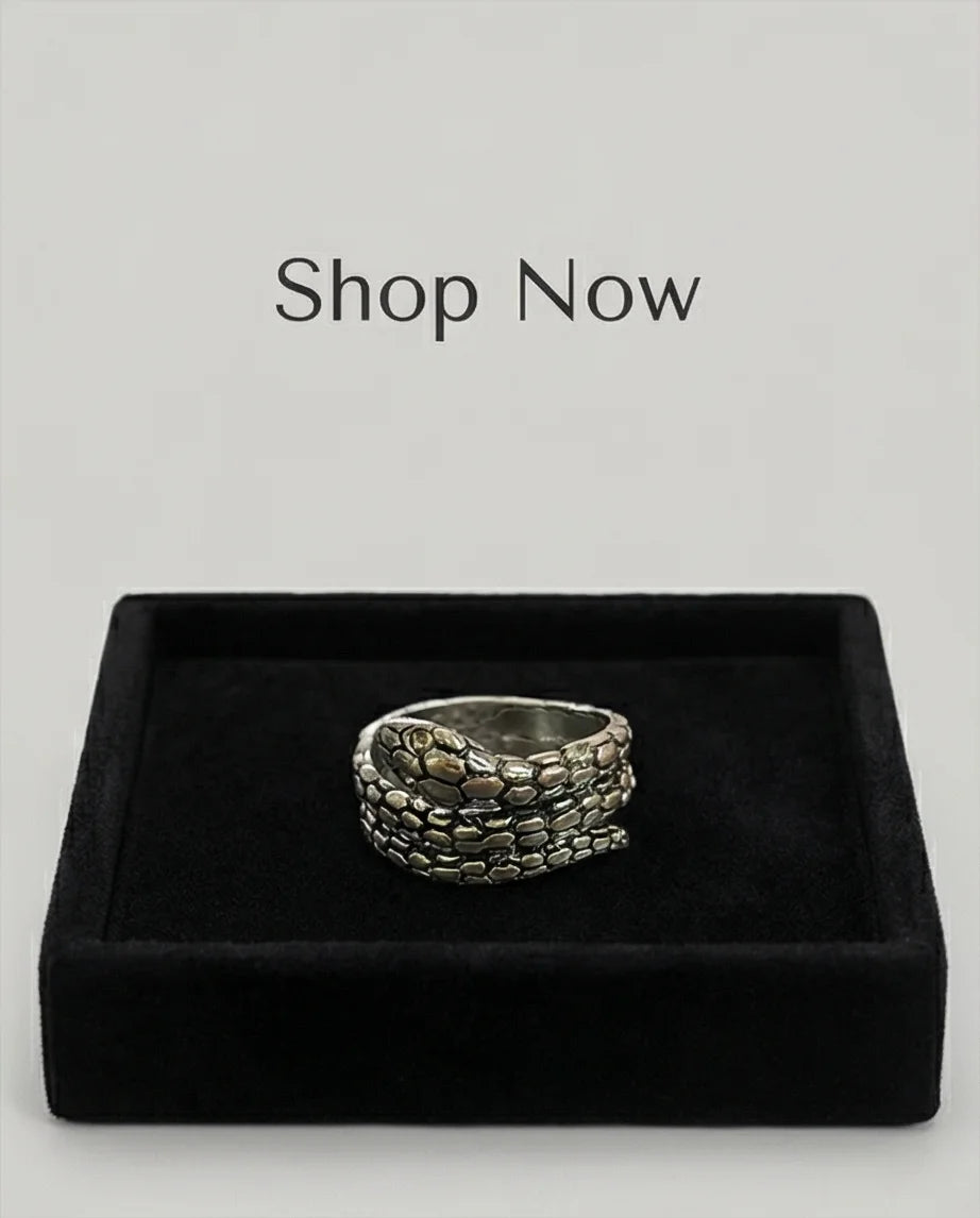 The Serpent’s Coil Ring