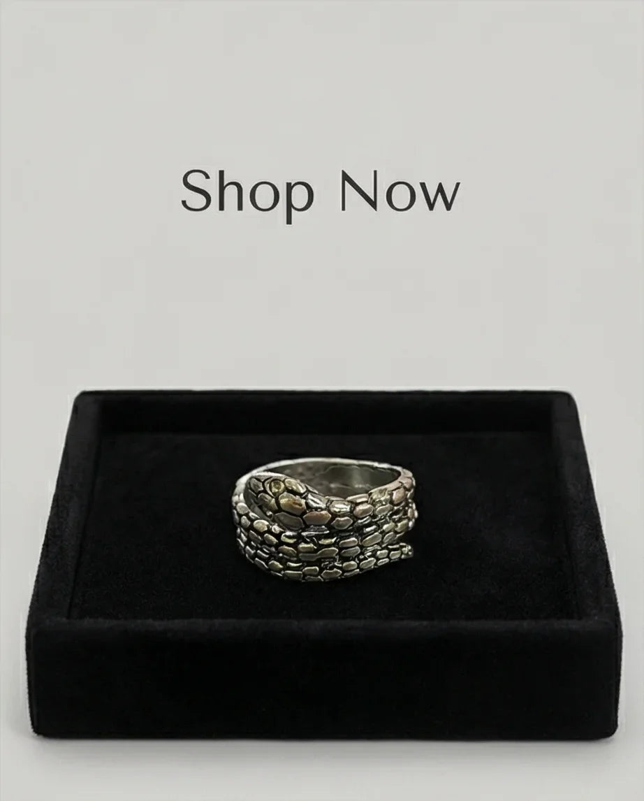 The Serpent’s Coil Ring