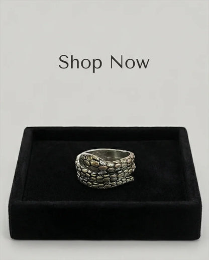 The Serpent’s Coil Ring