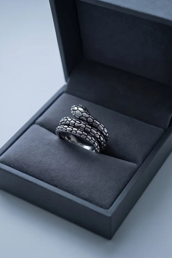 The Serpent’s Coil Ring