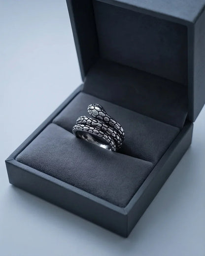 The Serpent’s Coil Ring