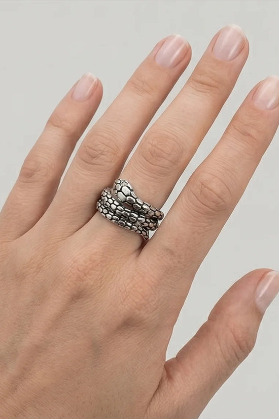 The Serpent’s Coil Ring