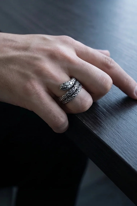 The Serpent’s Coil Ring