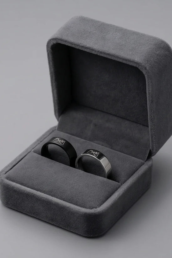 The Pinky Promise Duo: Engraved Eternal Bond Set