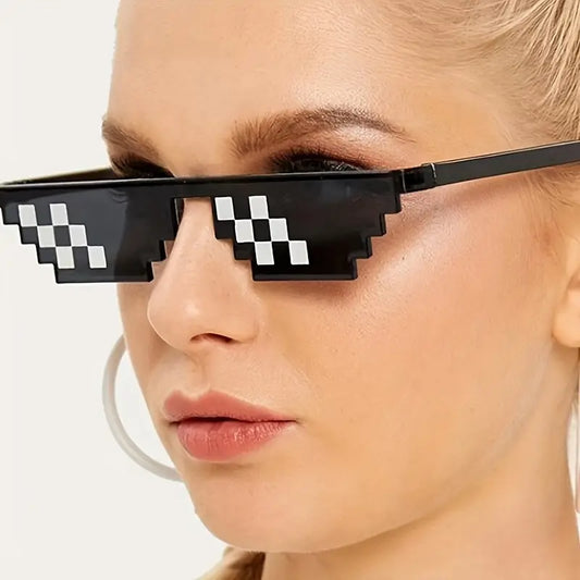 Pixel Art Glasses Party Favors