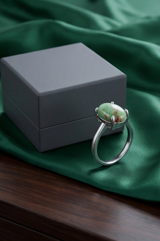 Serene Mint Turquoise Statement Ring