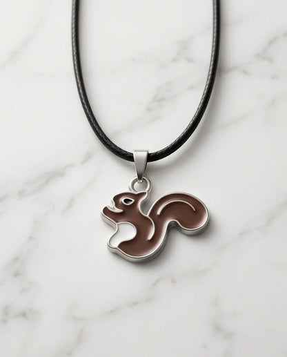 The Chestnut Squirrel Pendant