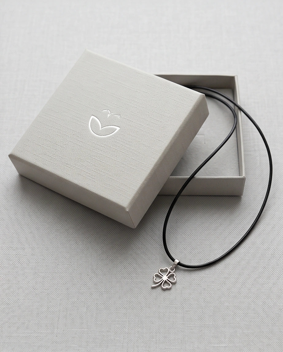 The Lucky Charm Four-Leaf Clover Necklace