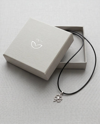 The Lucky Charm Four-Leaf Clover Necklace