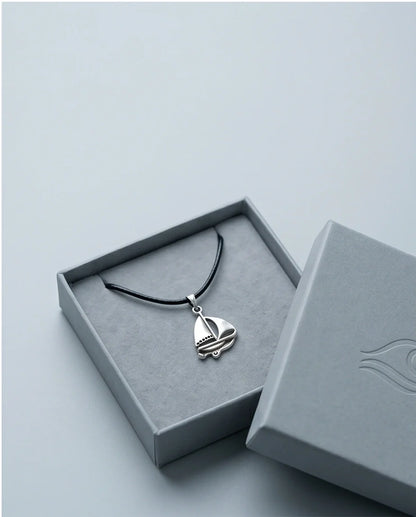 The Mariner Sailboat Pendant Necklace