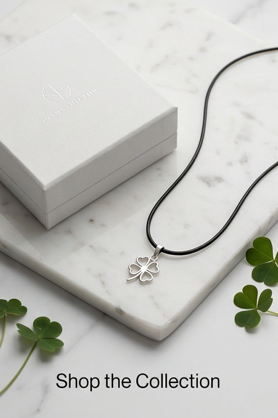 The Lucky Charm Four-Leaf Clover Necklace