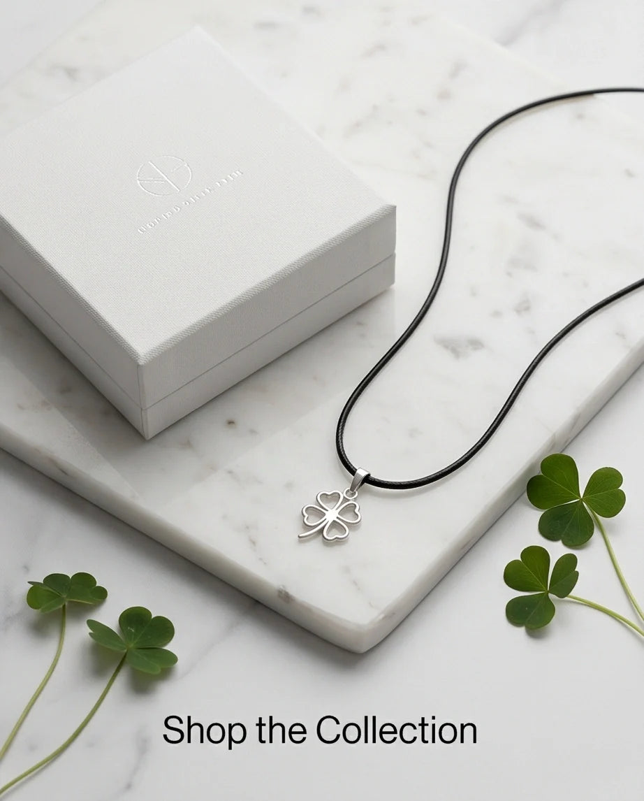 The Lucky Charm Four-Leaf Clover Necklace