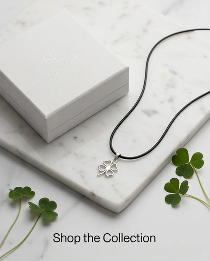 The Lucky Charm Four-Leaf Clover Necklace