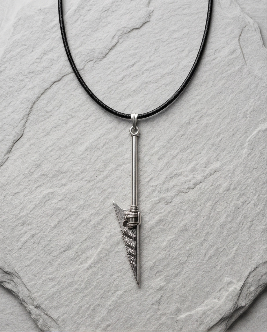 Tribal Arrowhead Spear Pendant