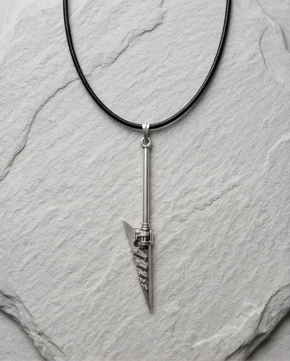 Tribal Arrowhead Spear Pendant