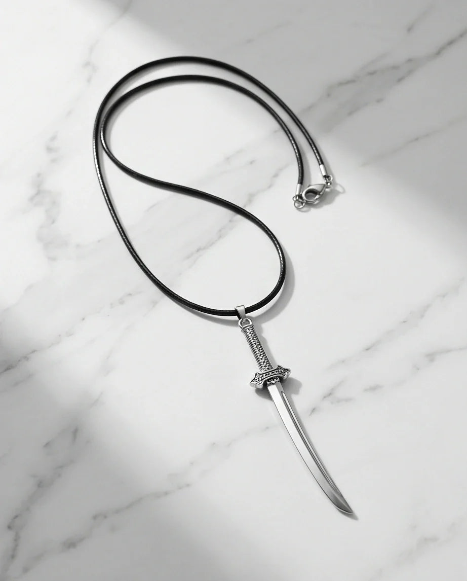 The Ronin Katana Pendant Necklace