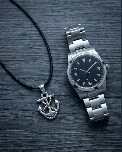 The Deep Sea Fouled Anchor Necklace