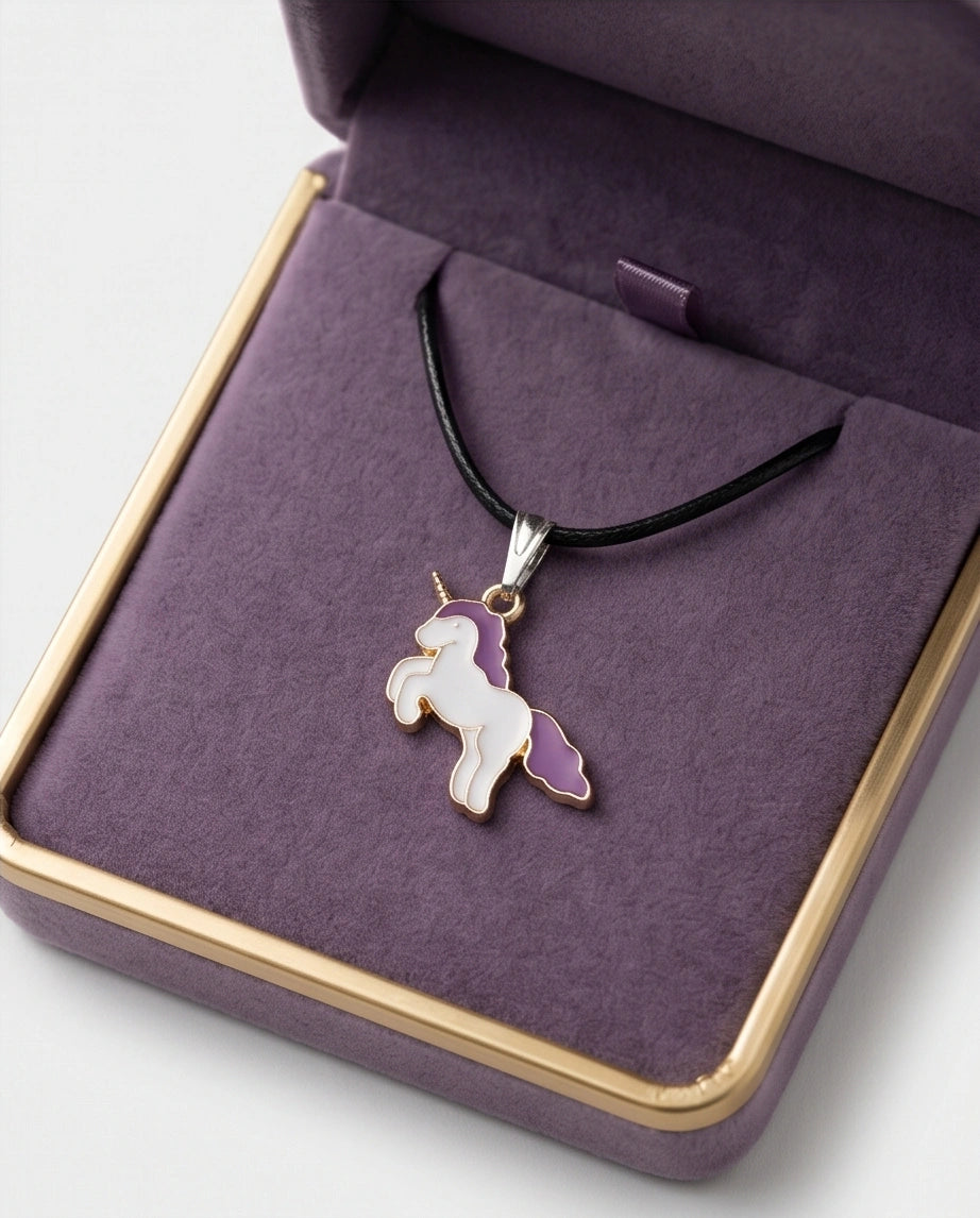 Pastel Purple Unicorn Pendant